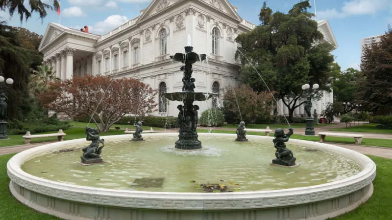 Palácio do antigo Congresso Nacional do Chile